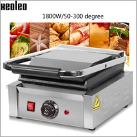 XEOLEO Electric Griddle Beef steak machine Commercial griddle Household Flat plate griddle Barbecue machine Steak BBQ machine