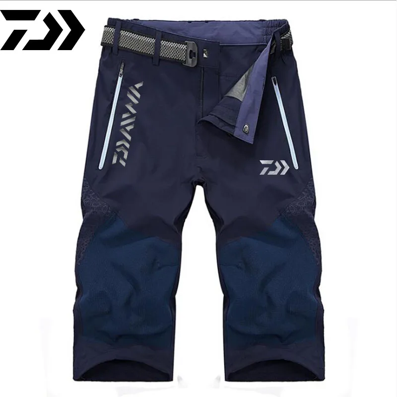 

2020 New Daiwa Men's Quick Dry Removable Hiking Pants Outdoor Sport Summer Breathable Thousers Camping Trekking Fishing Shorts