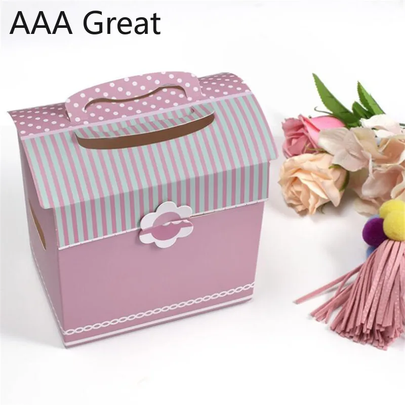 50 шт./лот коробка для конфет подарочная упаковка из шоколадной бумаги дня