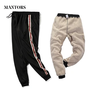 Теплые бархатные тренировочные брюки, мужские повседневные джоггеры, брюки, новинка зима 2020, мужская спортивная одежда, утепленные флисовые брюки, уличные тяжелые
