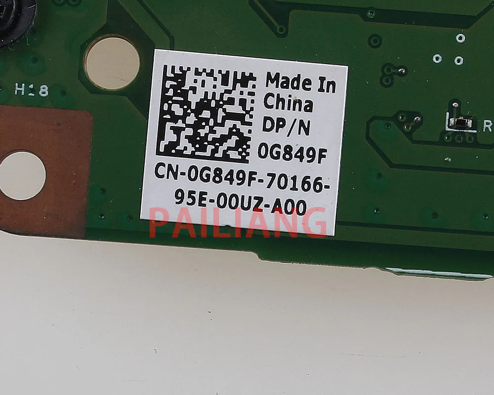 PAILIANG ноутбук материнская плата для Dell Inspirion 1545 PC материнская плата GM45 CN-0G849F 0G849F 08212-1 48.4AQ01.011 tesed DDR3