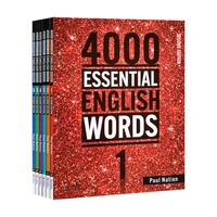 new 6 booksset 4000 essential english words level 1 6 ielts sat core words english vocabulary book kids learn to write