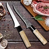 fish knife boning knives chef knife japanese knife special fixed blade cuisine knives damascus sushi knife for kitchen