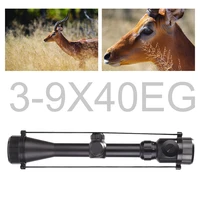 3 9x40eg optic hunting riflescope with redgreen illuminated adjustable eyepiece optics hunting scopes for outdoor