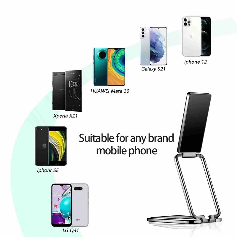 360 rotation foldable mobile phone ring stand back ultra thin phone holder multi angle portable car desk metal finger kickstand free global shipping