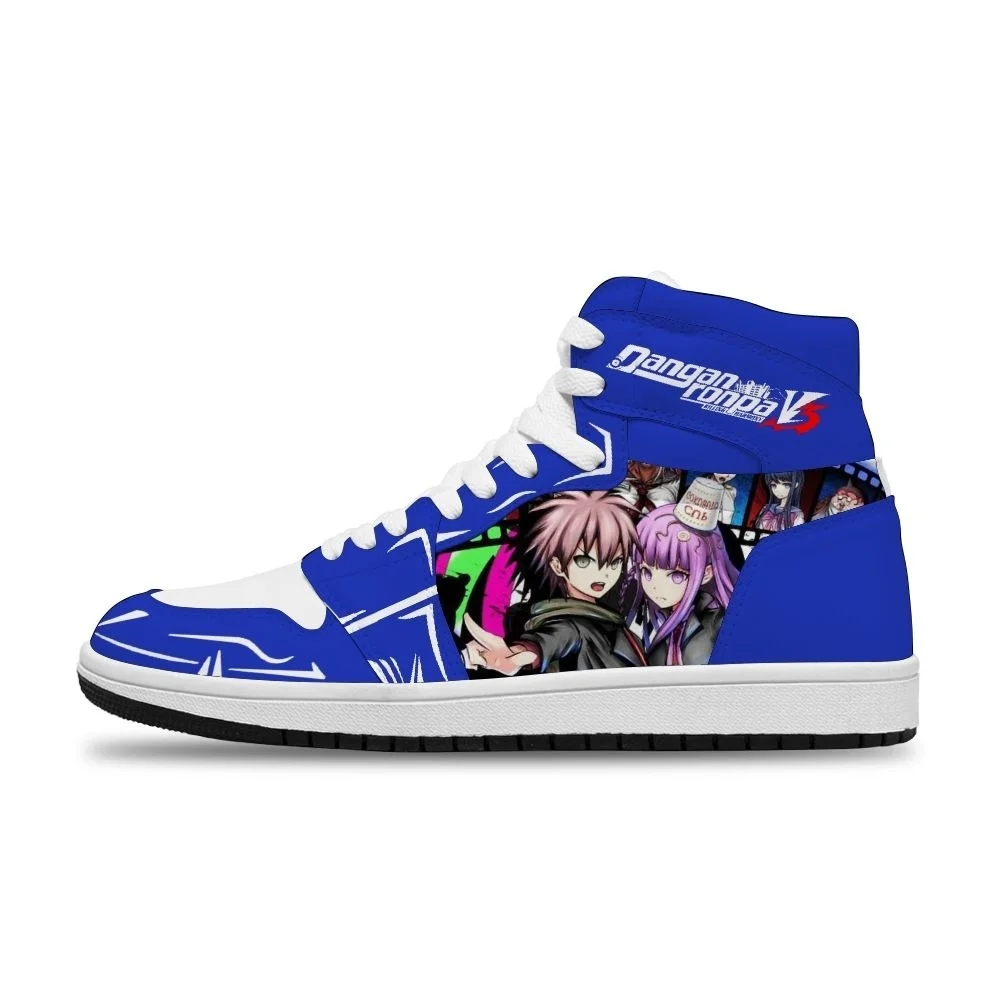 

2021 Japanese Hot Anime Danganronpa Diy Cosplay Sports Non-Slip Casual Shoes For Woman Unisex Fashion Sneakers