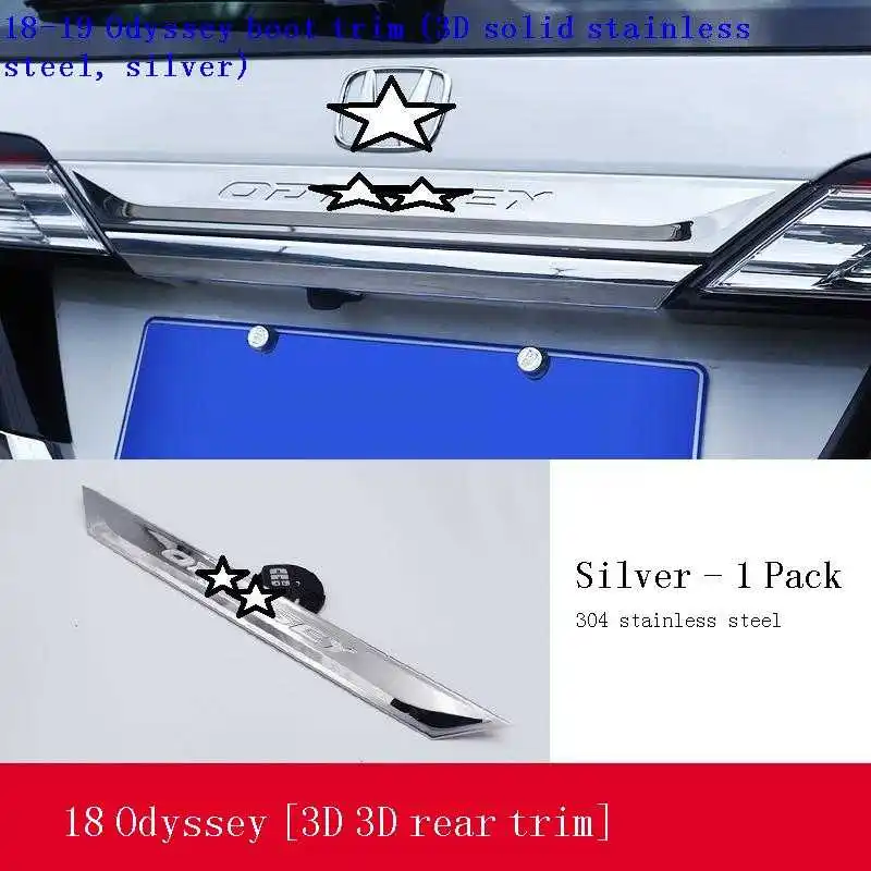 

Accessoires Voiture Araba Aksesuar Accessori Auto Exterior Decoration Accessories Car Sticker Trunk 2018 2019 FOR Honda Odyssey