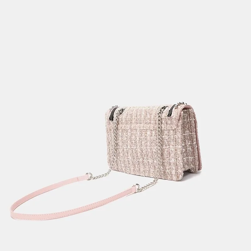 moda de invierno nuevo bolso mano cuadrado mujer calidad perla diseñador para Cadena hombro bando | Багаж и сумки