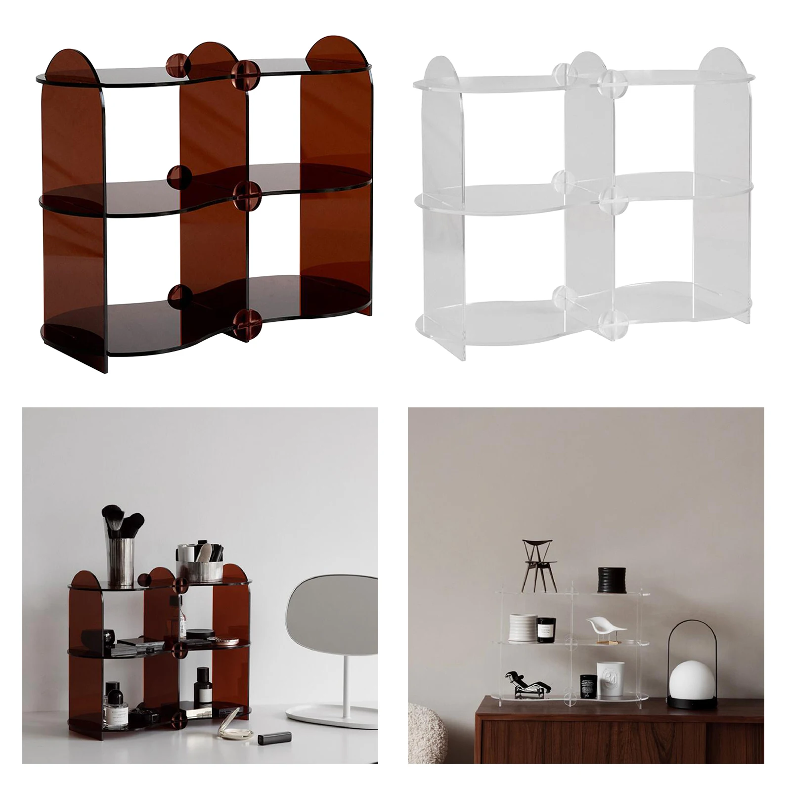 

Spice Rack Organizer for Countertop 3 Tier Counter Shelf Standing Holder Storage for Kitchen Cabinet