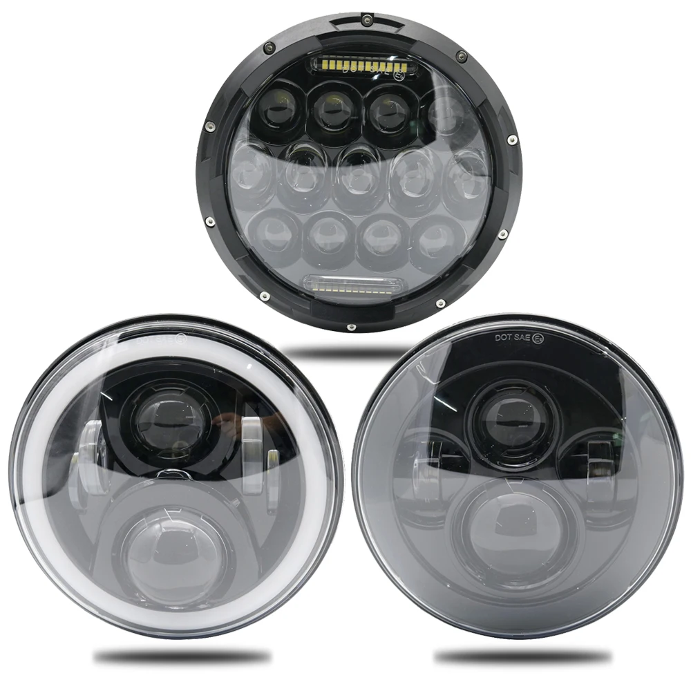 Фасветильник дальнего света светодиодные 7 дюймов 2 шт. H4 | Автомобили и мотоциклы