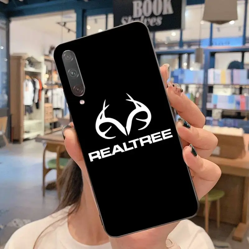 CUTEWANAN Американский Камуфляжный Бренд REALTREE Мягкий силиконовый чехол для телефона