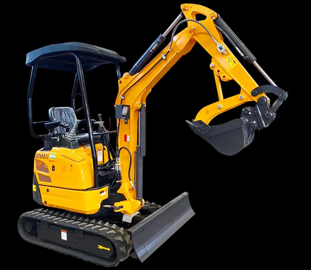 

XN18 Rhinoceros 1.5 ton 2 ton Mini household excavator joystick excavator
