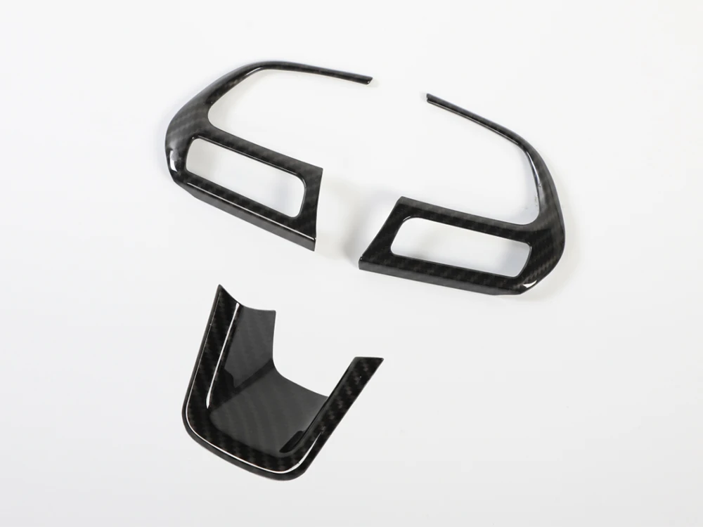

Fit for Jeep Renegade 2015-2021 Compass 2017+ ABS Car Steering Wheel Decorative Frame Cover Accessories