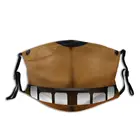 Маска для лица FNaF, с принтом, Пылезащитная, с фильтрами, для мужчин и женщин