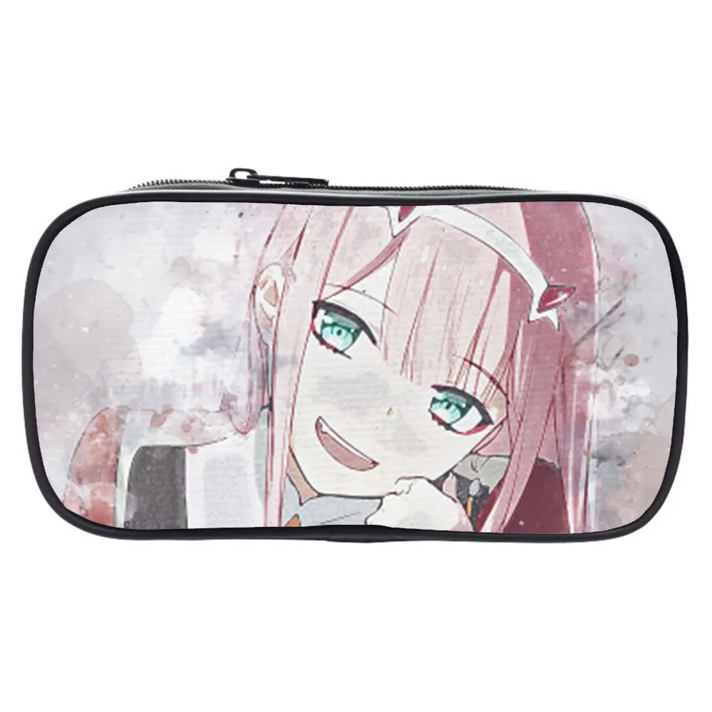 

DARLING in the FRANXX Classic Pocket Pencil Case Stationery Storage Bag Suitable For Cosmetics Travel.Support Custom
