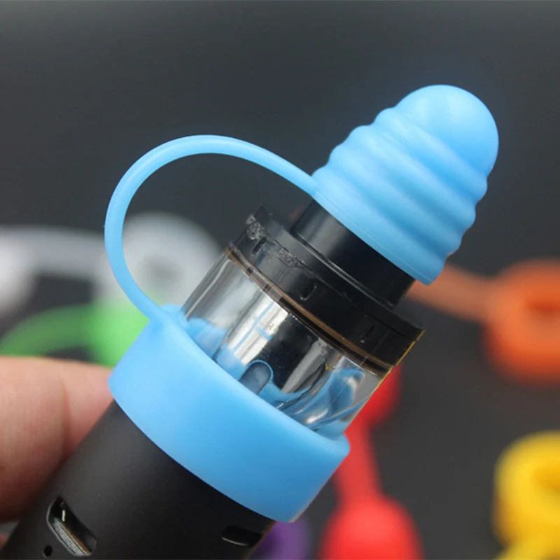 Universal Soft Silicone Drip Tip Dust Cap Vape Band For RDA RTA Atomiser Tanks Electronic Cigarette Accessories 19-25mm Dropship | Мобильные