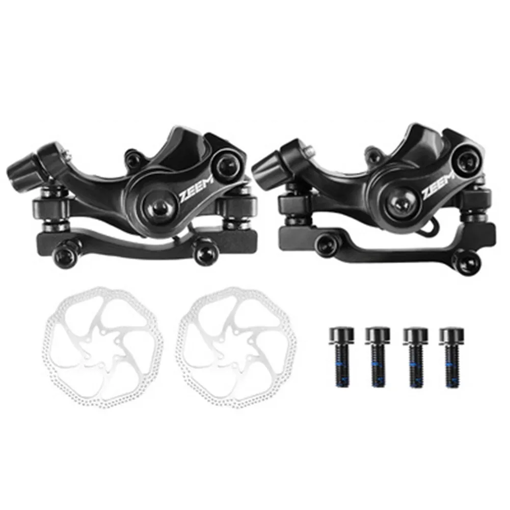 

Bicycle Front/Rear Brake Disc For MTB Bike Calipers+Disc Kits F160/R140 R160/F180 Mechanical Cable Pull Rotor Brake Leverb Parts