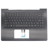 neworig for lenovo ideapad 500s 14 500s 14isk s41 70 backlight us keyboard whit palmrest black shell 5cb0j33245
