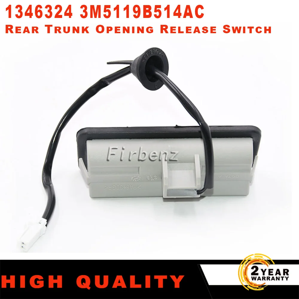 

1346324 Кнопка открытия багажника для Ford Focus C-MAX, крышка 2003-2007, кабриолет CA5 2006-2010, 3m5119b5, задняя дверь