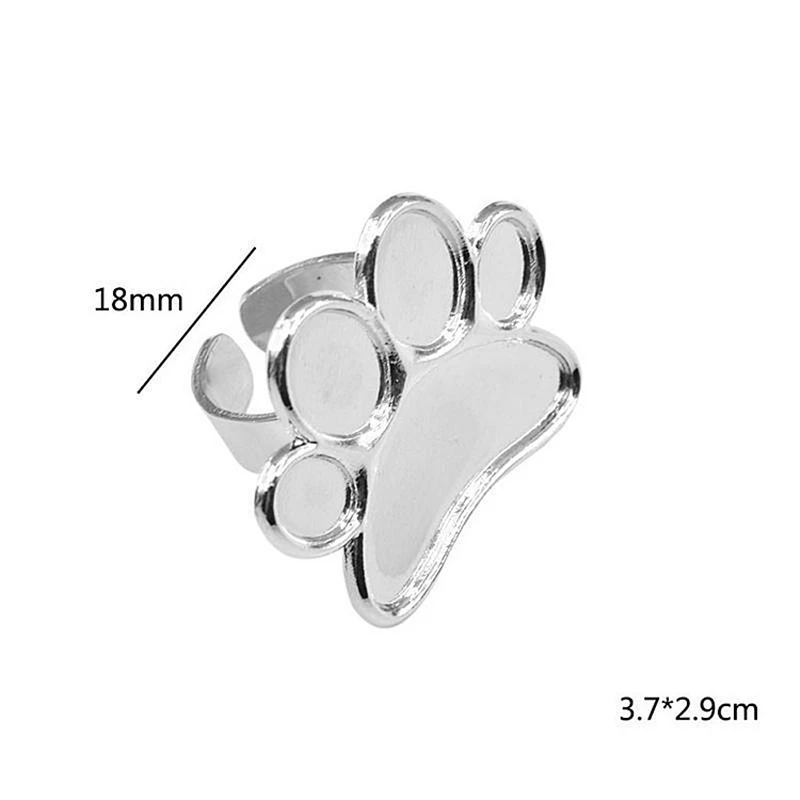 LULAA 1 шт Мини Сплав для дизайна ногтей палец кольцо с палитрой блюдо УФ полка геля