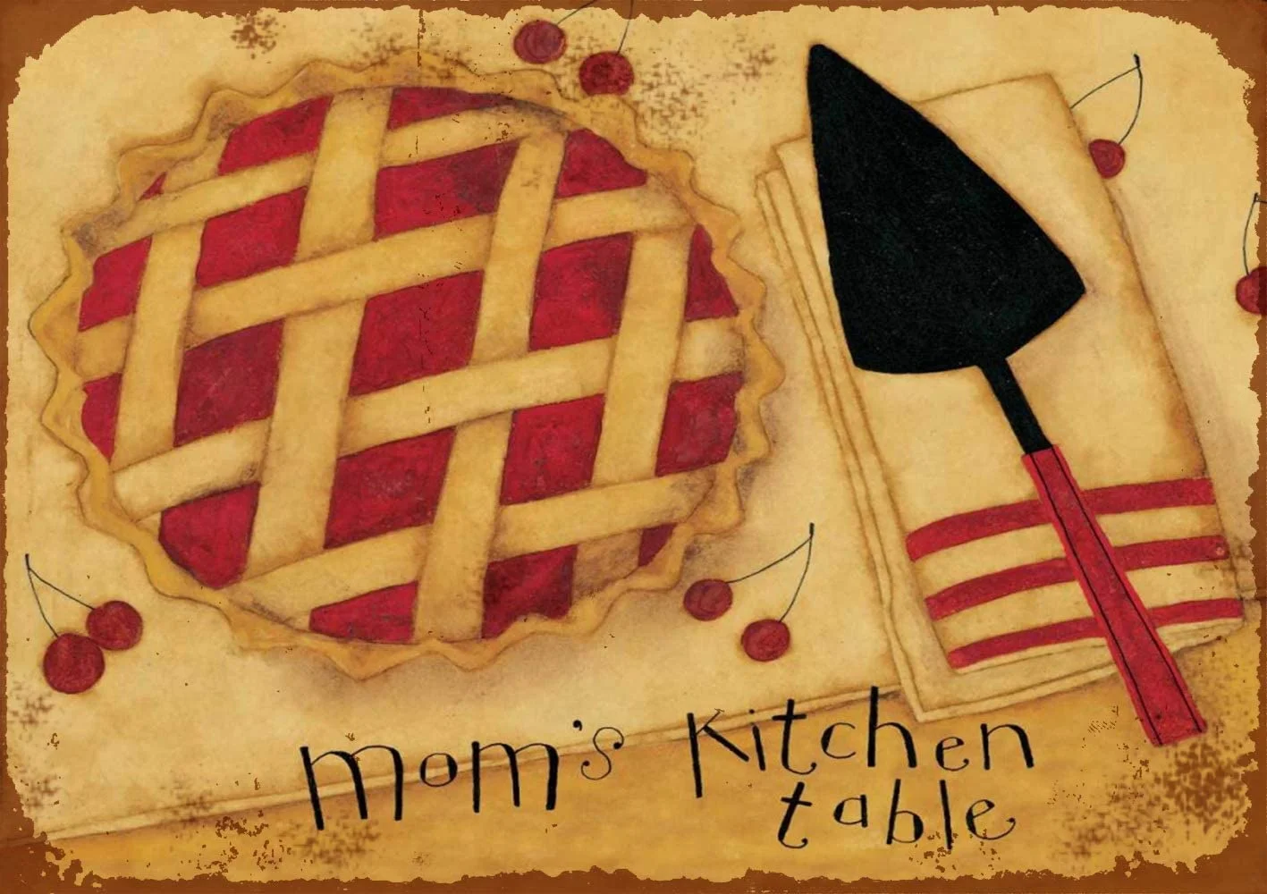 

LERJIMUX вывески для кухонного стола для мам, ретро металлические вывески для украшения стен, 8x12 дюймов