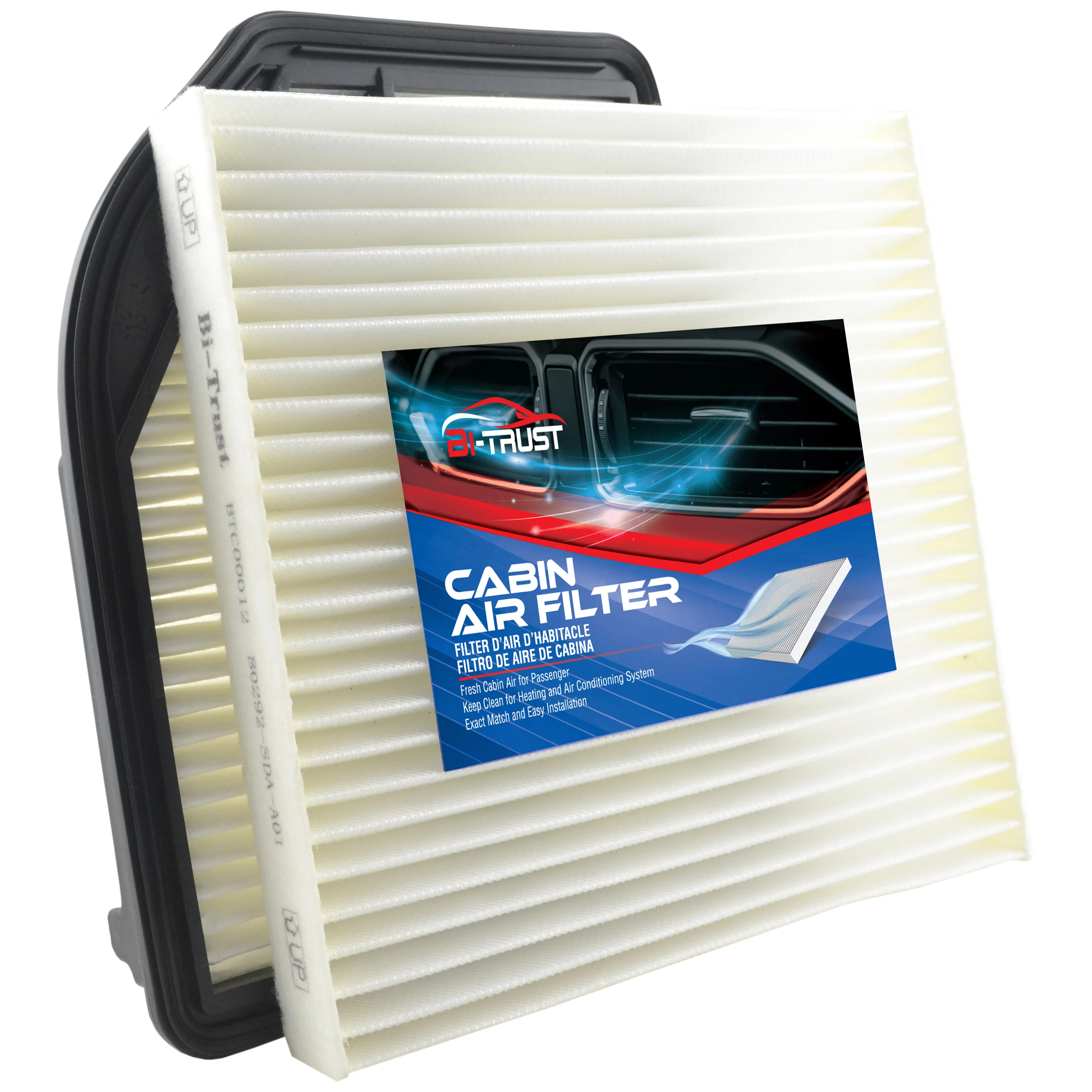 

Bi-Trust Engine & Cabin Air Filter for Honda CR-V 2012 2013 2014 80292-SDA-A01 17220-R5A-A00
