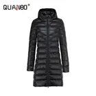 Женский зимний пуховик с капюшоном, размеры 5XL, 6XL, 7XL