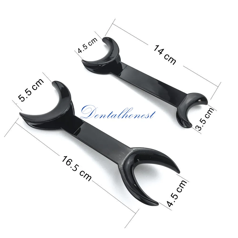 Черная зубная двуголовая Т-образная Интраоральная щеки губ вытягиватель зубного