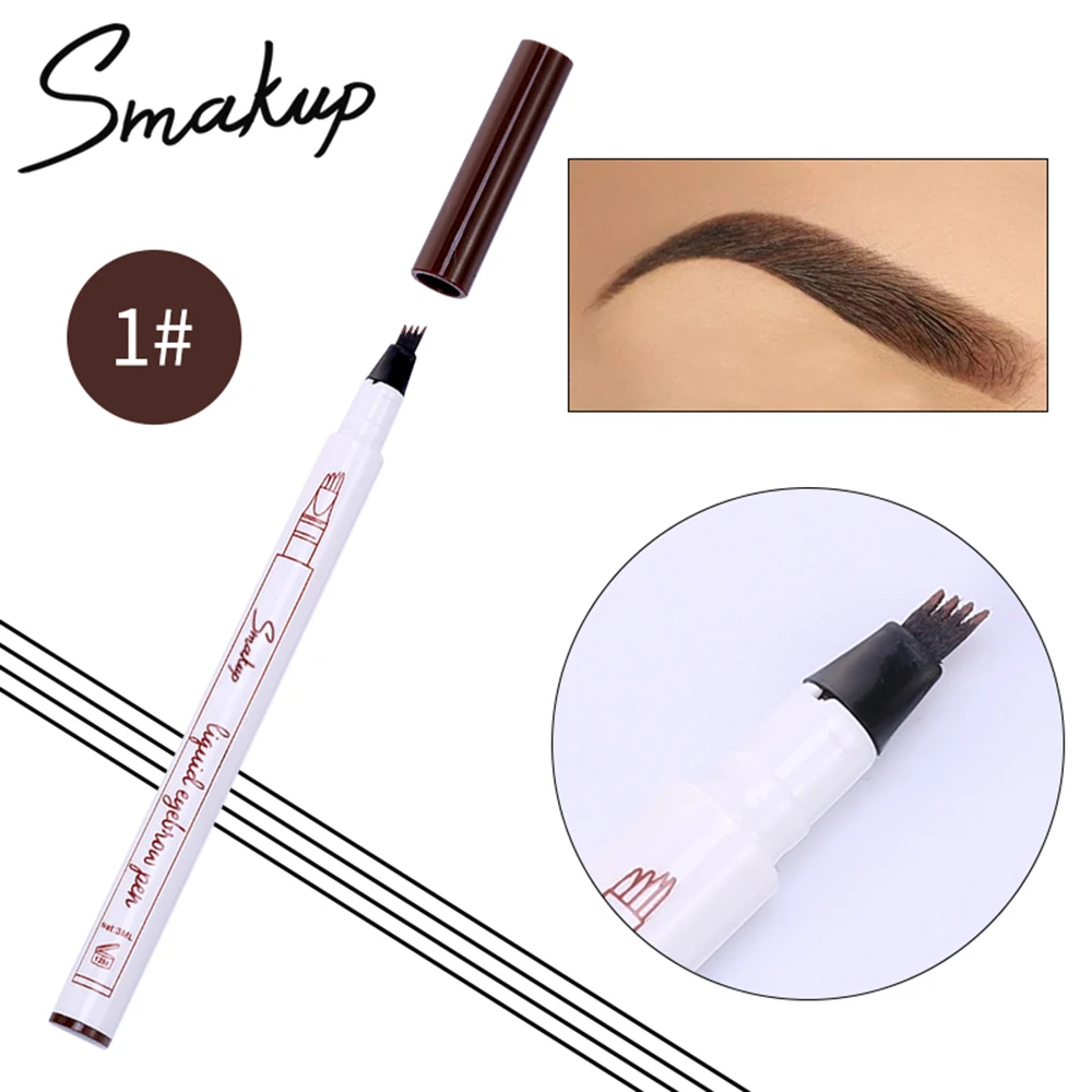 Профессиональная 3d ручка для микроблейдинга бровей тату с 3 наконечниками вилки