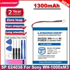 LOSONCOER 1300mAh SP 624038 Аккумулятор для Sony WH-1000xM3 WH-XB900N WH-CH710N в наличии
