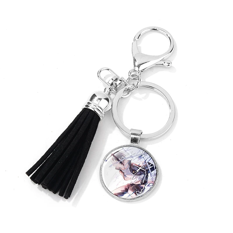 Style 5 SONGDA аниме Noragami Aragoto Yato Lki hijori Yukine Брелок высокого качества 3D печатное стеклянное искусство Подвеска Брелок для ключей с кисточкой держатель - Цвет: Style 5