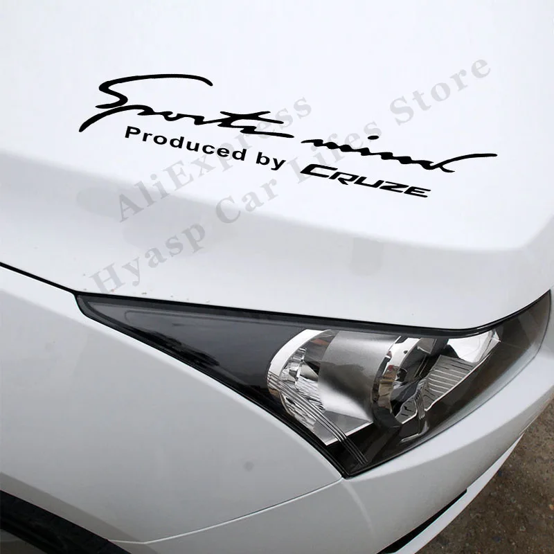 

Автомобильная наклейка s Sports Mind, произведенная Sport для CHEVROLET CRUZE, декоративная Автомобильная наклейка на веки, Виниловая наклейка