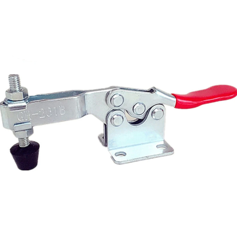 

Hold Down Toggle Clamps Latch Anti Slip Hand Tool Holding Capacity Anti Slip Horizontal Heavy Duty Toggle Clamp 201-B Quick Tool