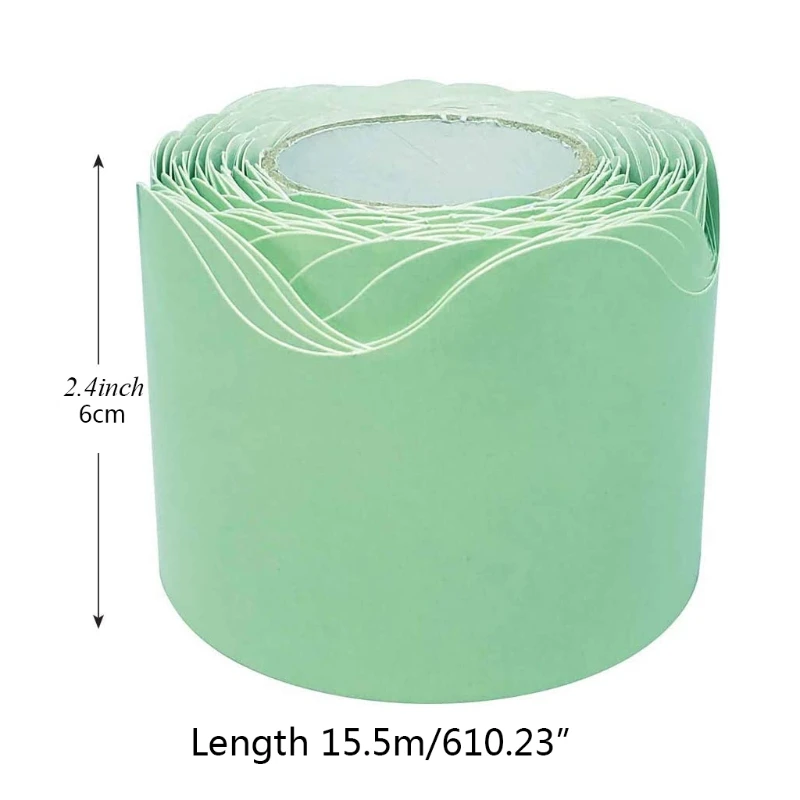 

50.85ft Bulletin Borders Kindergarten Nursery Teaching Halkboard Accessories