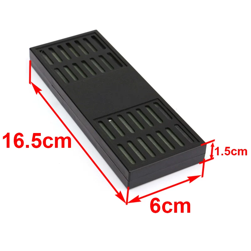 Новинка черная прямоугольная электронная сигарета гигрометр для табака