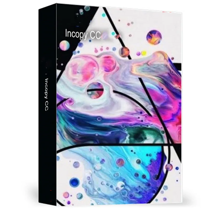 

InCopy CC 2020 Creative Writing Editing Tool Software Support Win/Mac System, Book