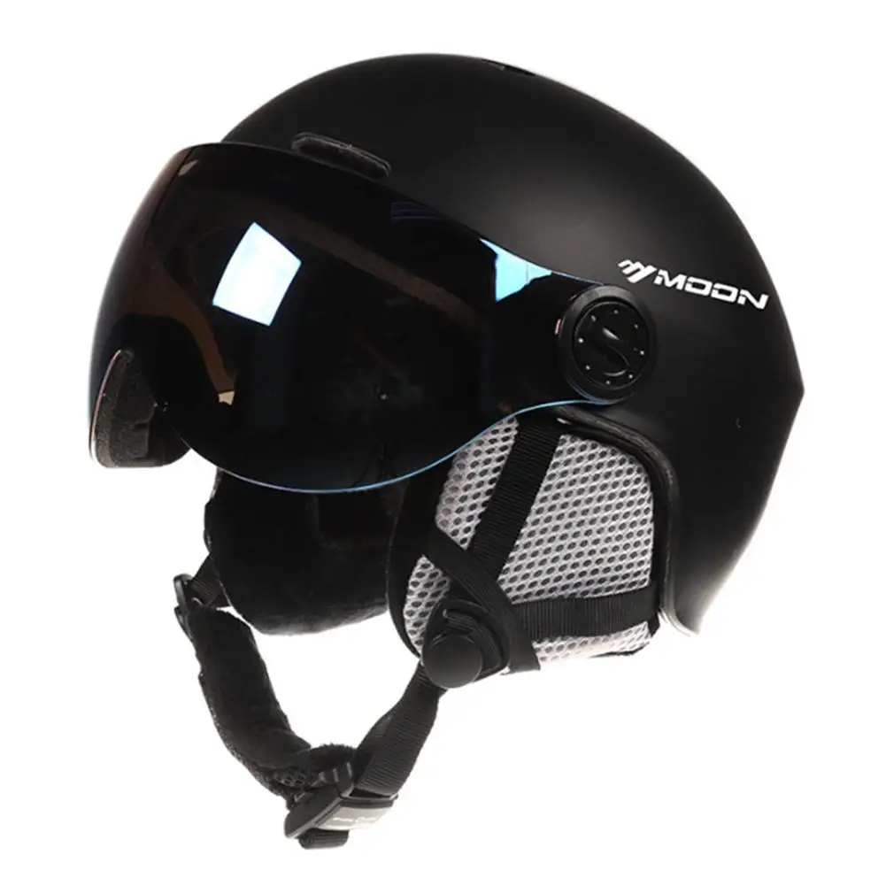 HiMISS лыжный шлем очки козырек мужчины женщины сноуборд снегоход защитный