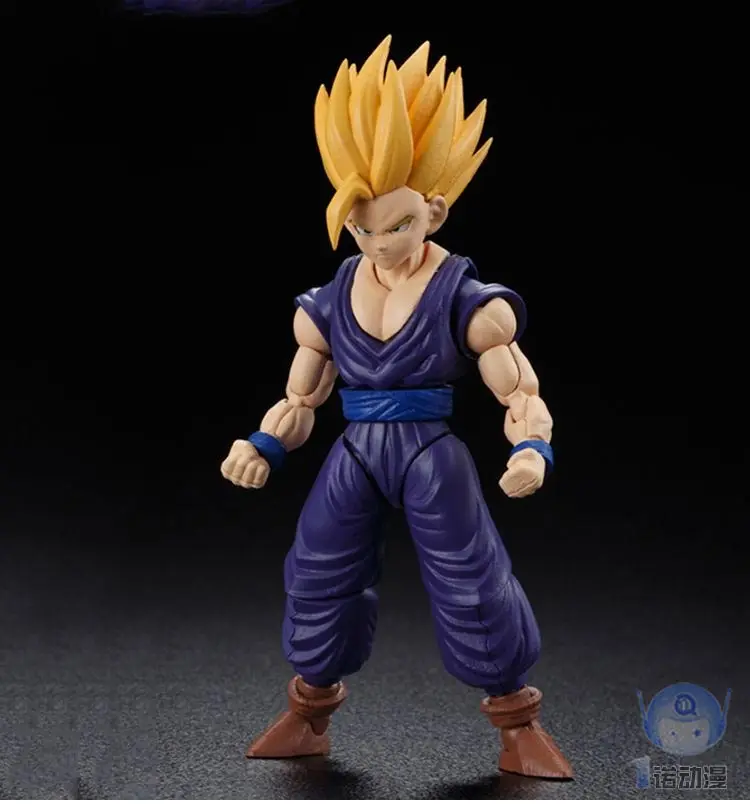 Оригинальный BANDAI Dragon Ball Z фигурка-рост малыш SSJ Gohan фигурка игрушки Фигурки Модель
