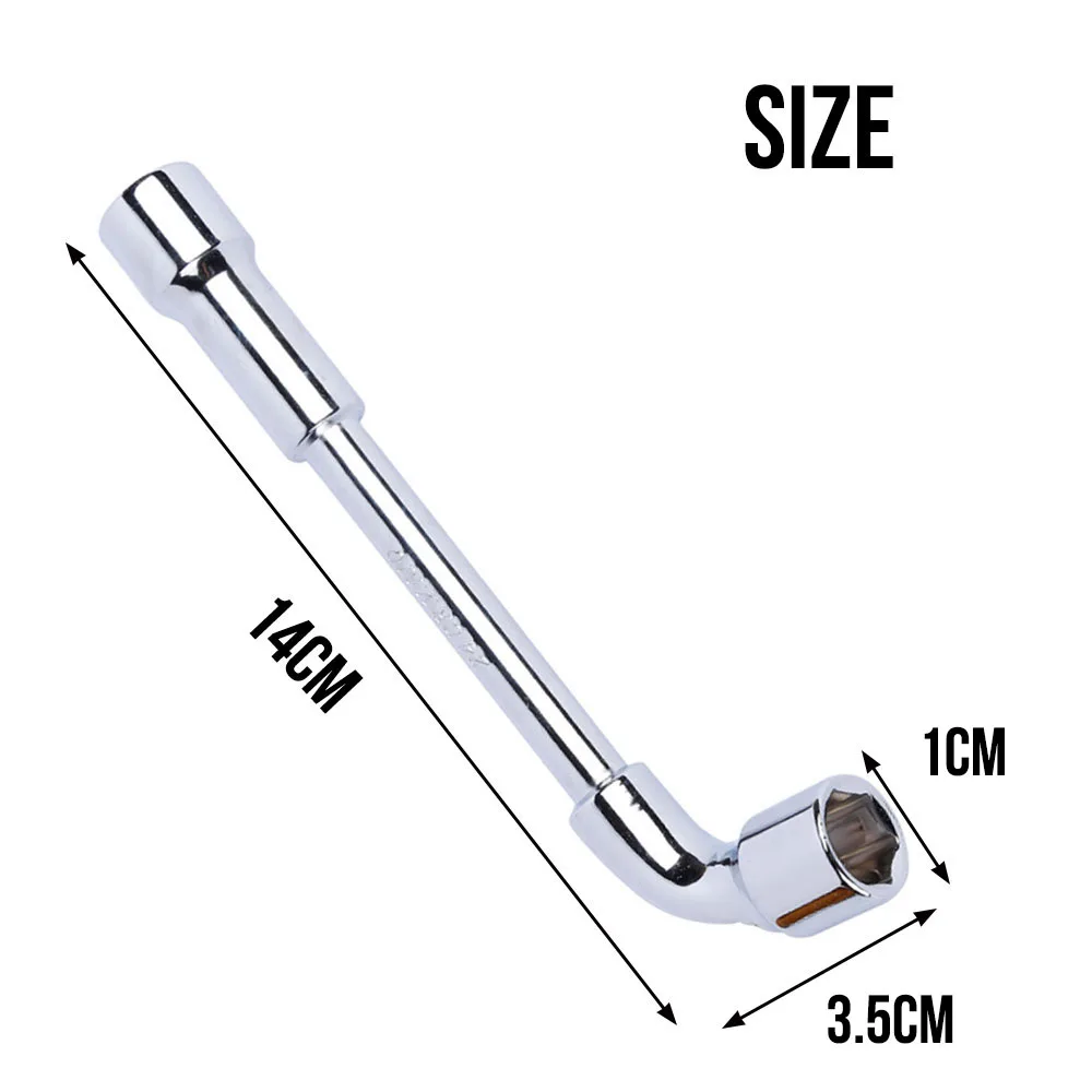 

Upgrade New Anti-rust Steel L-type Auto Repair Hand Tool Socket Wrench Hex Socket Wrench Suitable for Home Maintenance