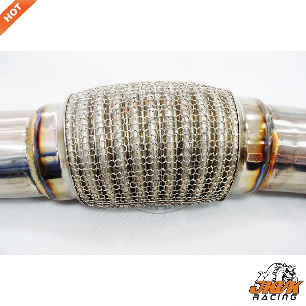 JKVK RACING 2 5 '馈 труба из нержавеющей стали с 200cell Cat + обновленный комплект