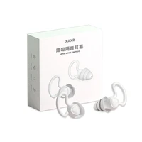 sleep silicone ear plugs nano silica gel device noise reduction earplugs black soundproof tapones anti snoring ear protection