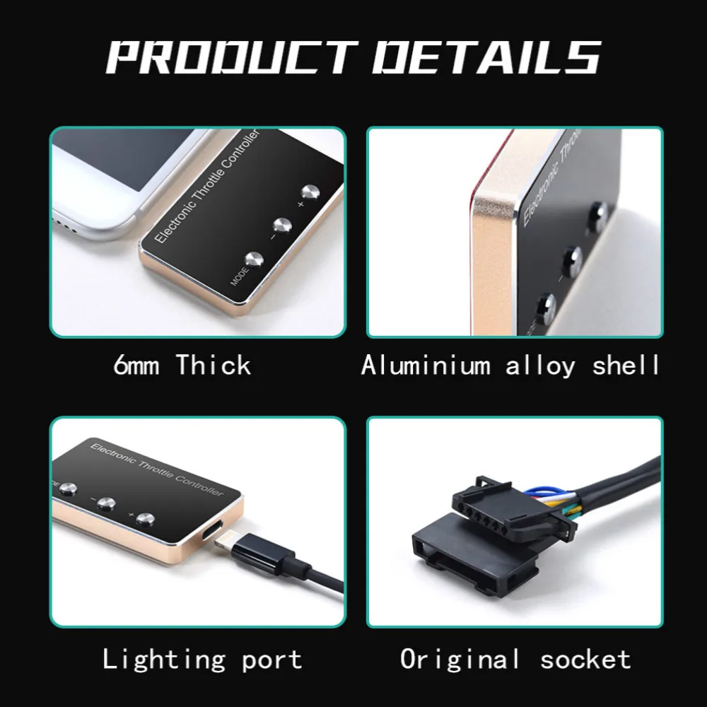 Car Electronic Throttle Controller Pedal Accelerator Booster Commander Accessorie for Land Rover Range ( L405 ) 2013+ | Автомобили и