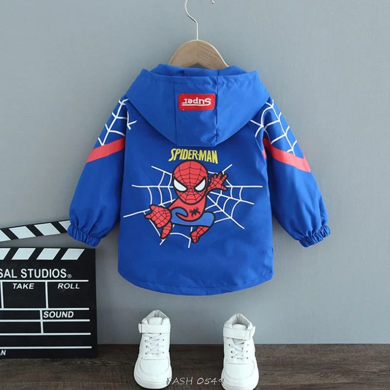 Куртка-паук для мальчиков и девочек весна-осень 2021 | Детская одежда обувь