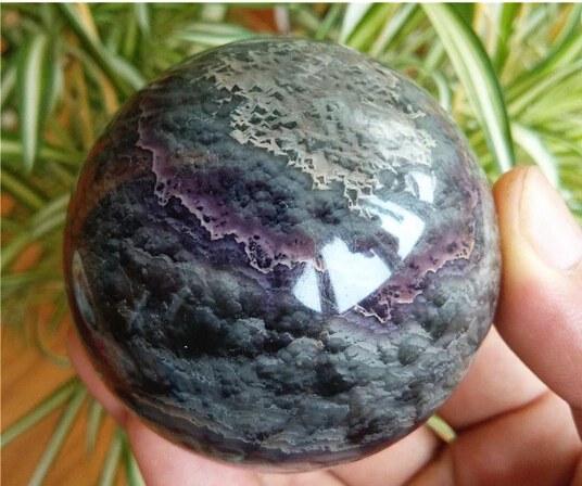 + 508 натуральный флюоритовый кварц хрустальный шар|Статуи и скульптуры| |