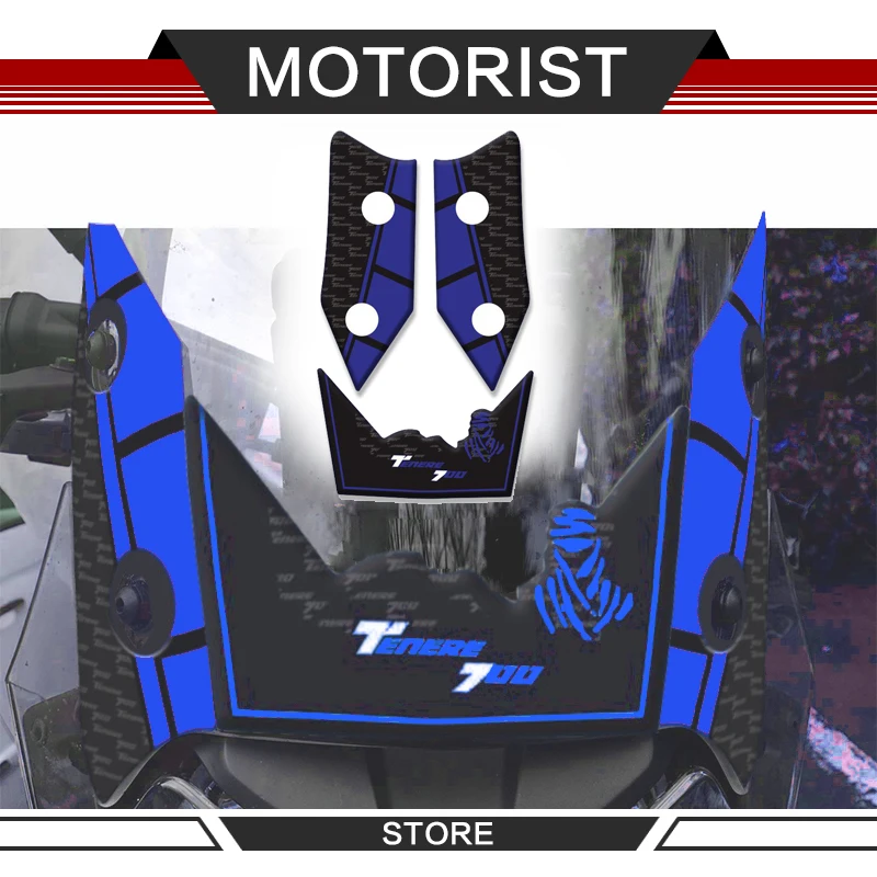 Аксессуары для мотоцикла 3D ветровое стекло экран на лобовое ветрозащитная