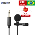 Универсальный мини-микрофон 3,5 ммType-c IOS конденсаторный петличный микрофон с шумоподавлением удобный записывающий зажим микрофон