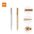 Ручка для подписи Xiaomi Mijia, металлическая ручка 0,5 мм с гладким швейцарским стержнем PREMEC и японскими чернилами MiKuni, оригинал, серебристый, мм