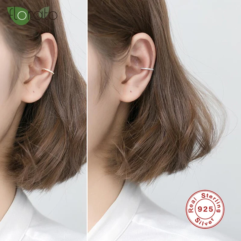 Серьги Альпинисты из стерлингового серебра 925 пробы манжеты для ушей без