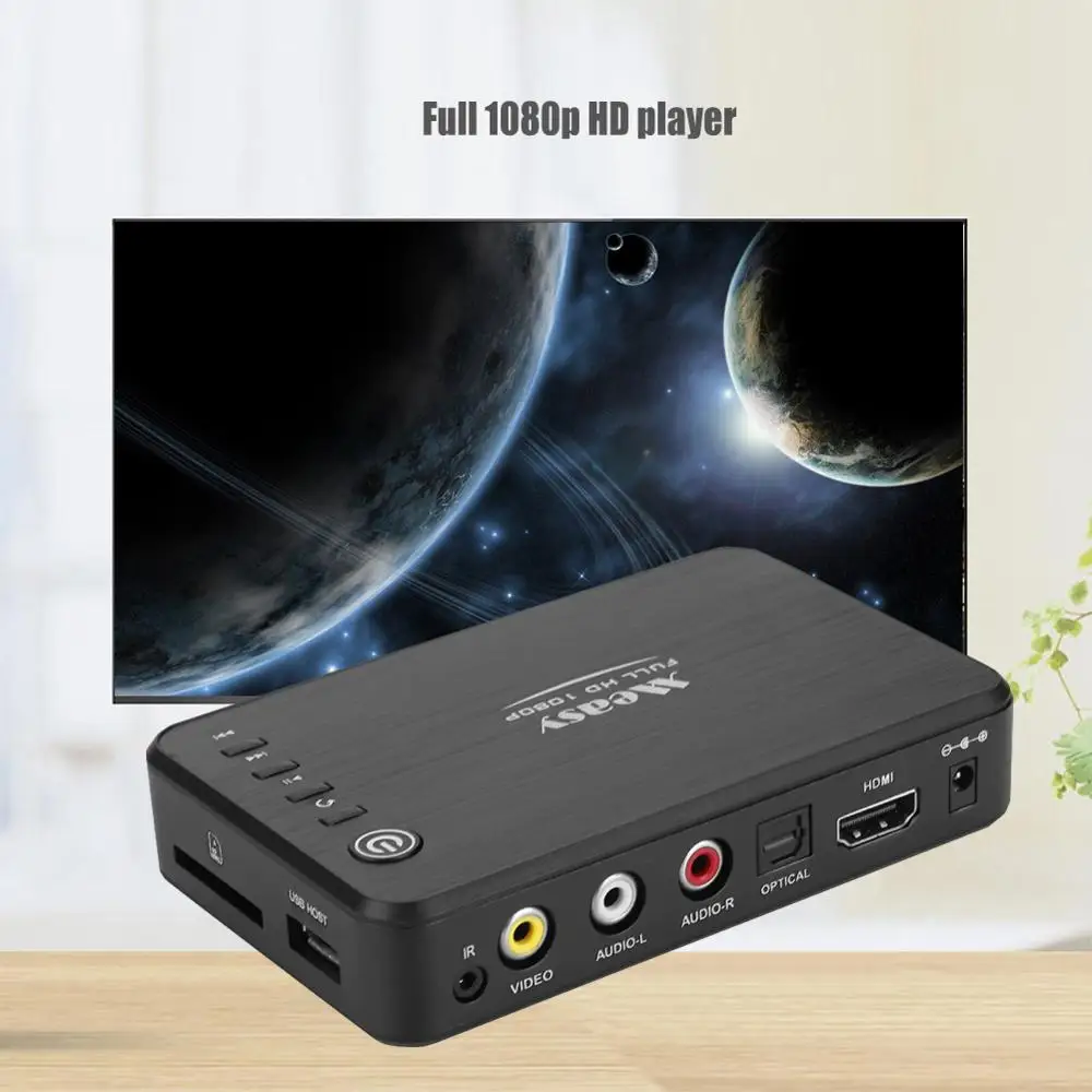 Медиаплеер Measy A1HD Full HD портативный мультимедийный 3D жесткий диск 1080P видео аудио