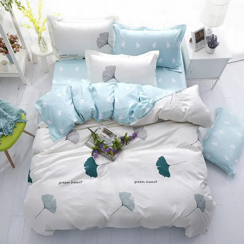 

40 Panda 4pcs Girl Boy Kid Bed Cover Set Duvet Cover Adult Child Bed Sheets And Pillowcases Comforter Bedding Set